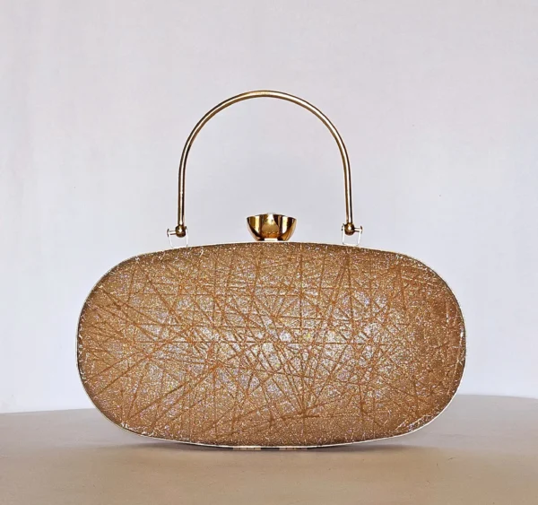 Heer Capsule Clutch - Gold - Image 2