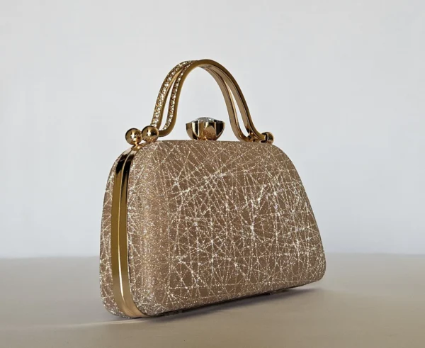 Sitaarah Clutch- Gold