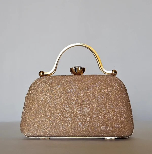 Sitaarah Clutch- Gold - Image 2